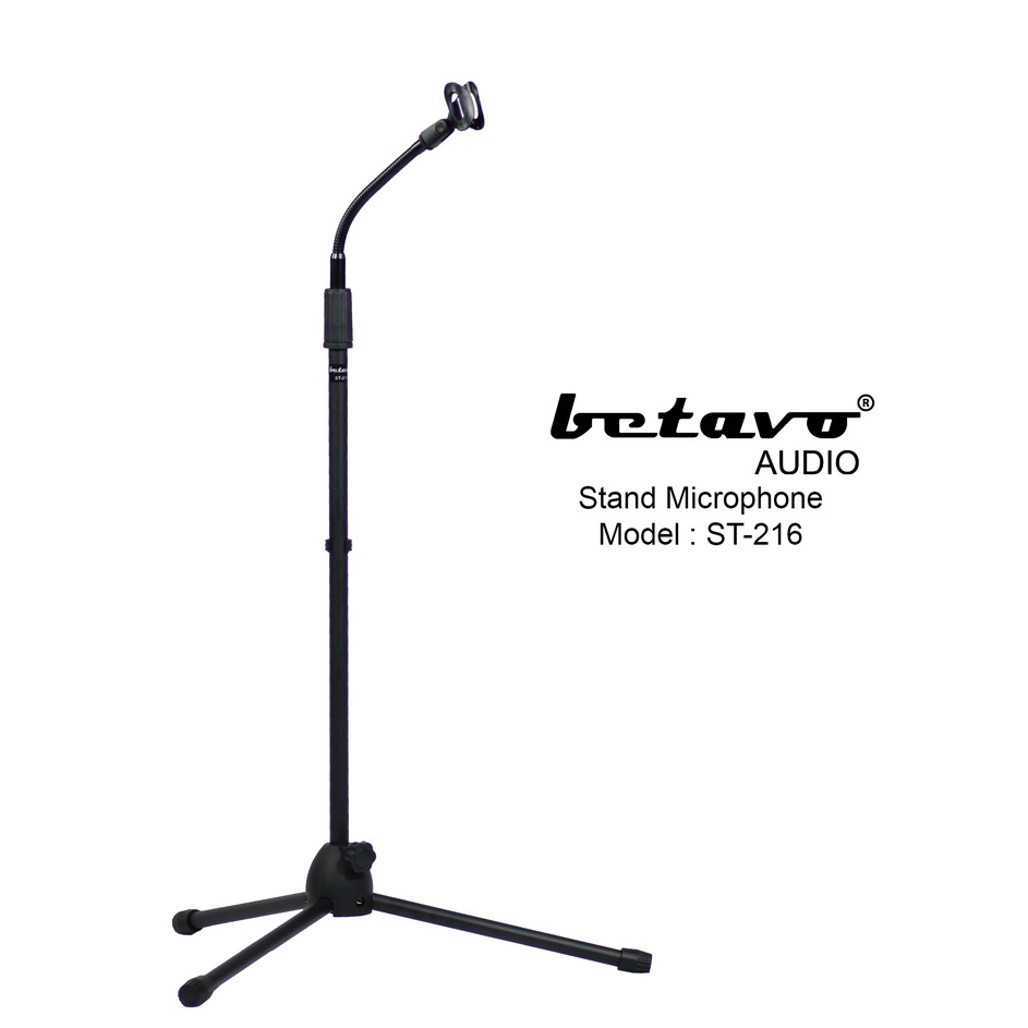 ↑GhT Betavo Audio Stand Mic ST 216 Professional Stand Microphone ✮ W ▲