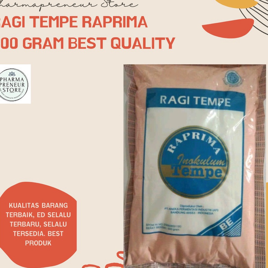 

LCLS8632 Jangan Sampai Kehabisan!!! RAGI TEMPE 500 GRAM BEST QUALITY