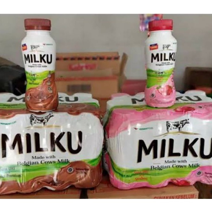 

RFCS5392 XG34448 MILKU COKLAT/STROBERI 200Ml 1 pack isi 12 botol