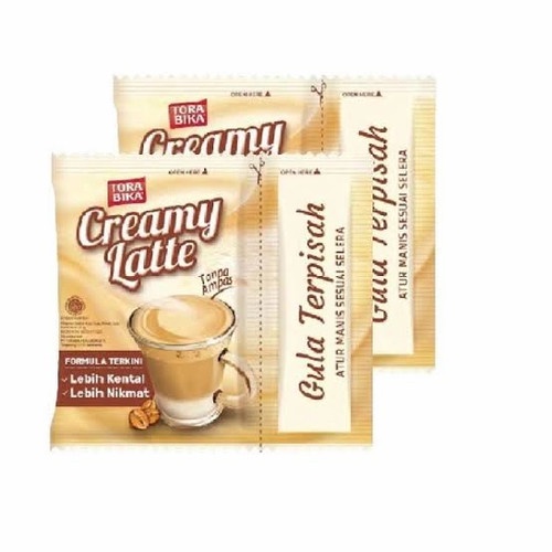 

Torabika Creamy Latte 1 Renceng isi 10 sachet Kopi Instant