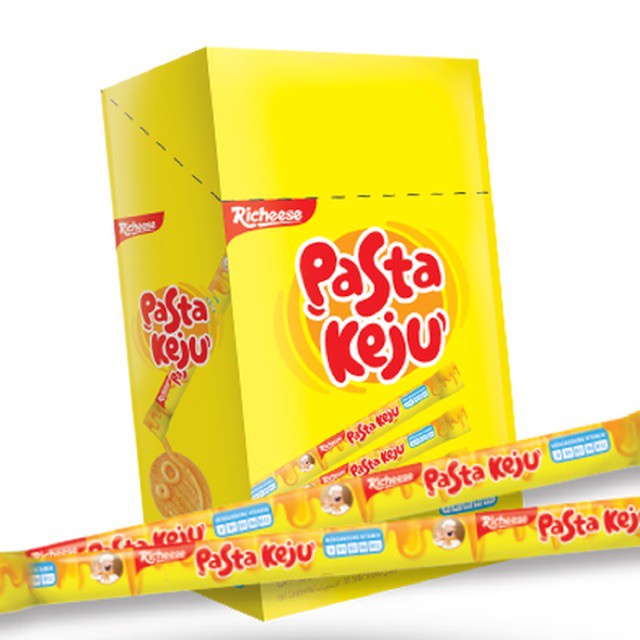 

Nabati Pasta Krim Keju Richeese Box Isi 30Pcs @6gr Cheese Cream Paste