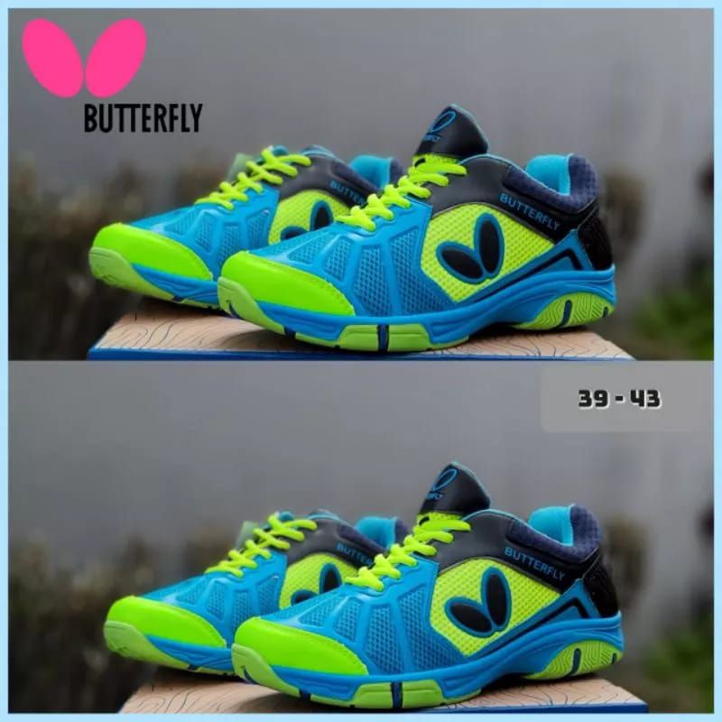 HOT DEALS Sepatu Butterfly Tenis Pria Sepatu Olahraga Bulutangkis Buterfly Sepatu Tenis Meja