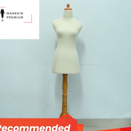✷TERMURAH✷ MANEKIN WANITA DM KREM KAKI KAYU MANEKIN WANITA PATUNG BAJU