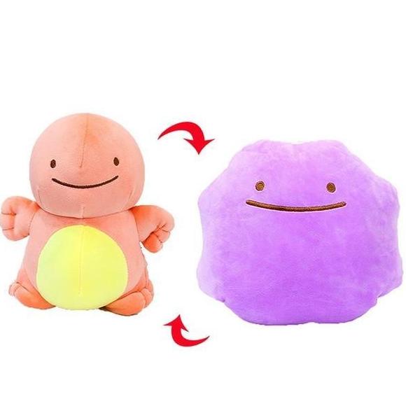 22 - Boneka Pikachu Boneka Ditto 2 in 1 Boneka Pokemon