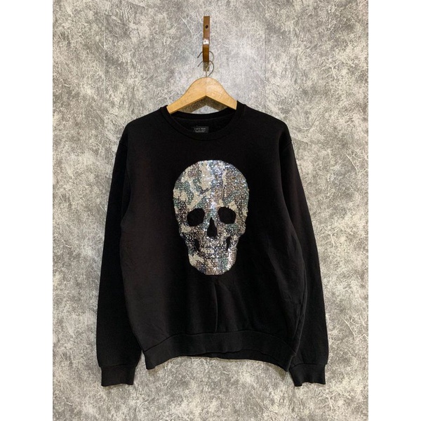 CREWNECK ZARA MAN SKULL