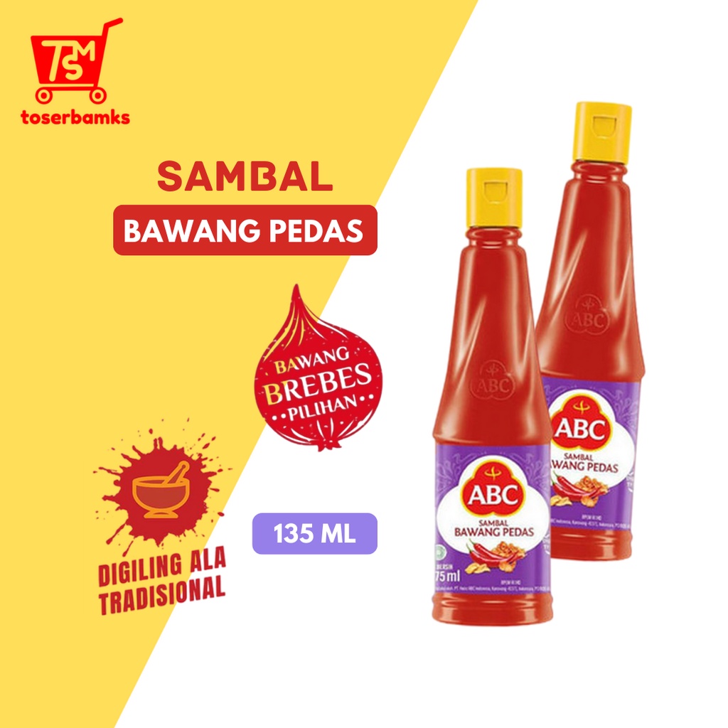 

Abc Sambal Bawang Pedas 135 Ml