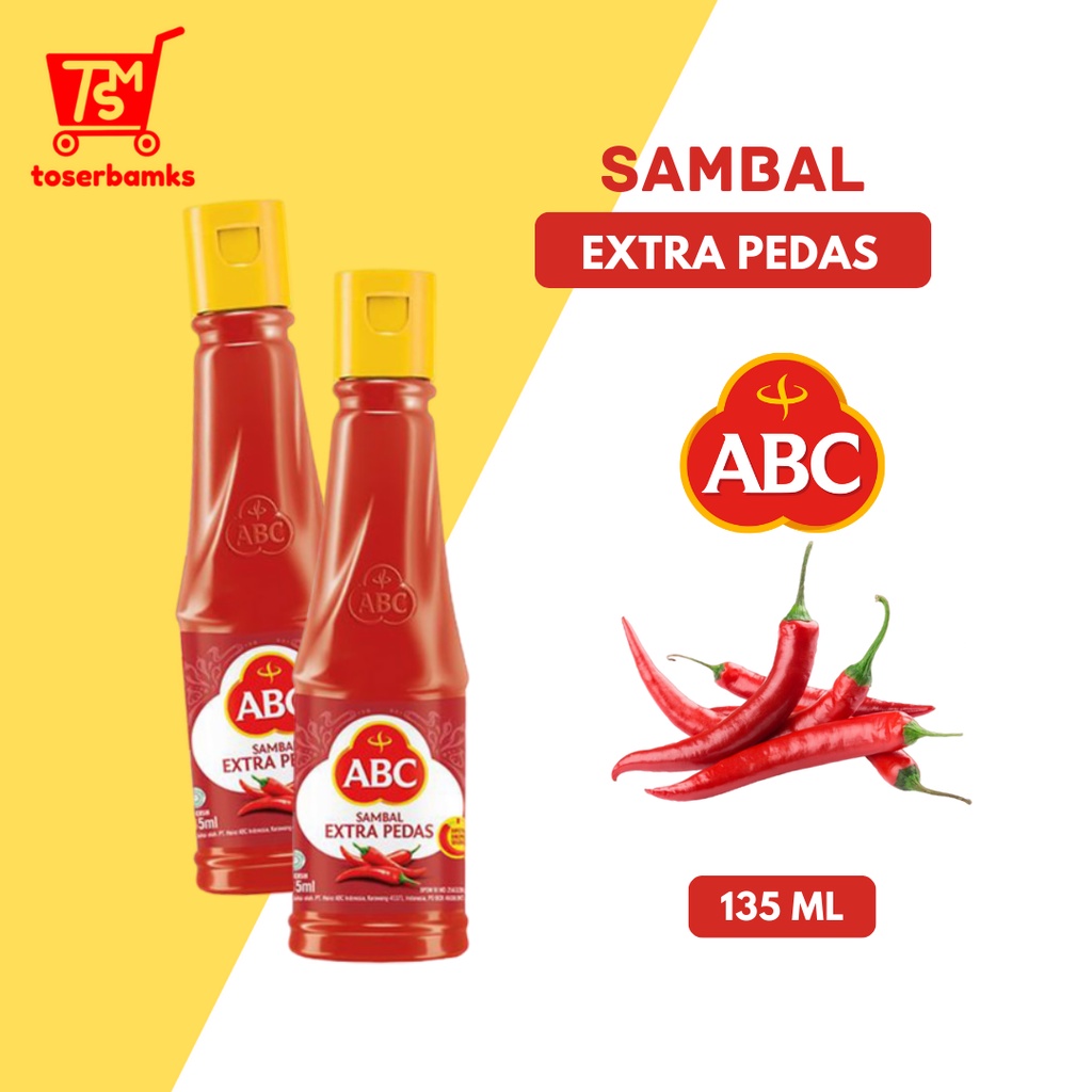 

Abc Sambal Ekstra Pedas 135 Ml