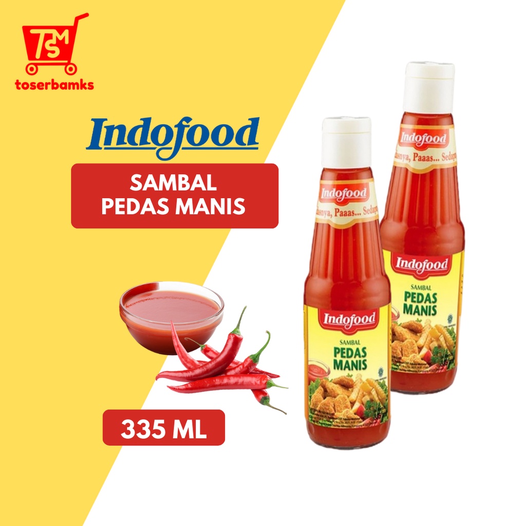 

Indofood Sambal Pedas Manis 335 Ml