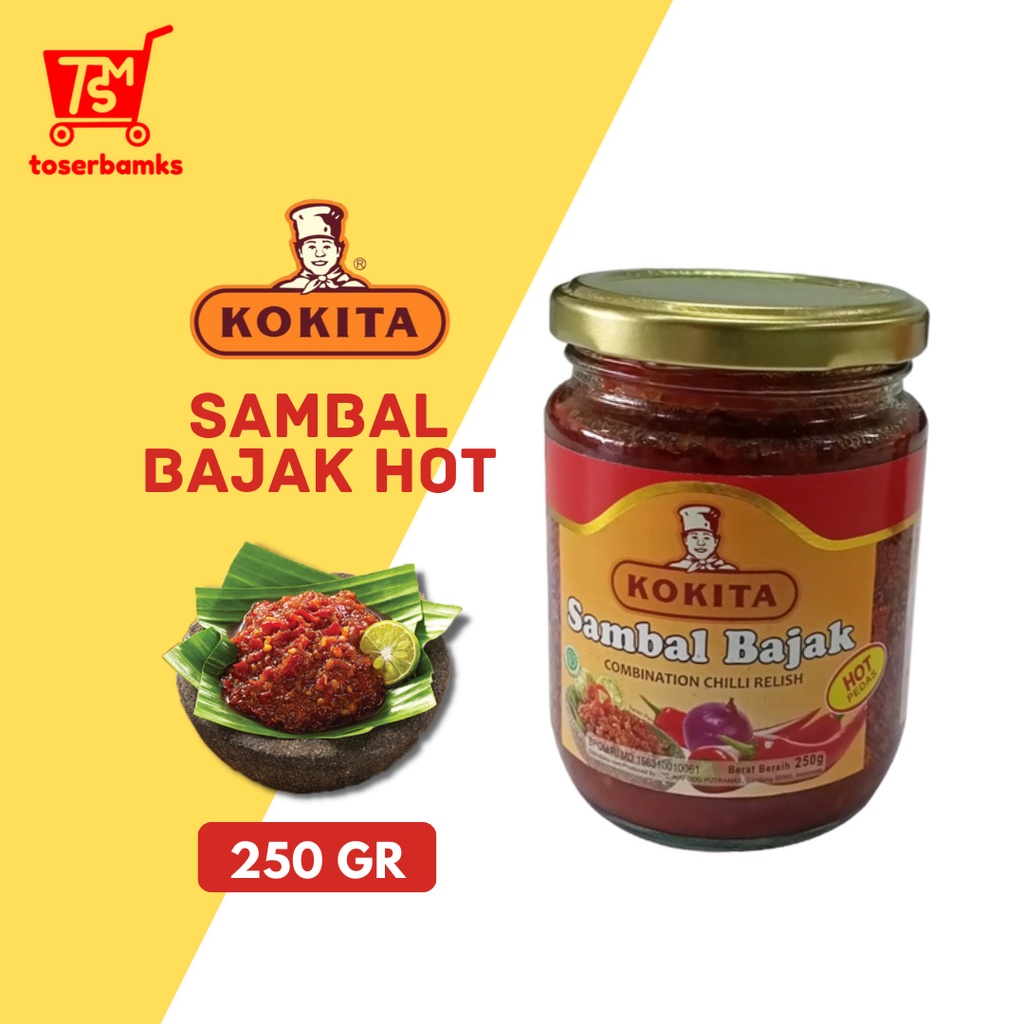 

Kokita Sambal Bajak Hot 250 Gr