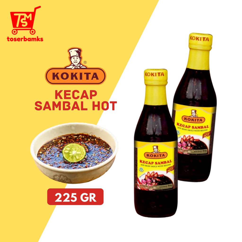 

Kokita Kecap Sambal Hot 225 Gr