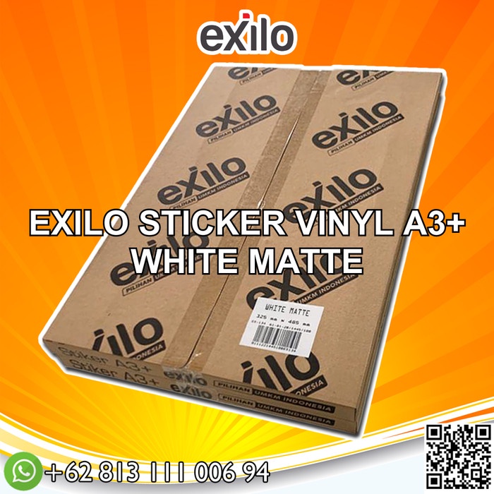 

PROMO Exilo Stiker Vinyl A3+ Laser Gloss/Matte/Transparant
