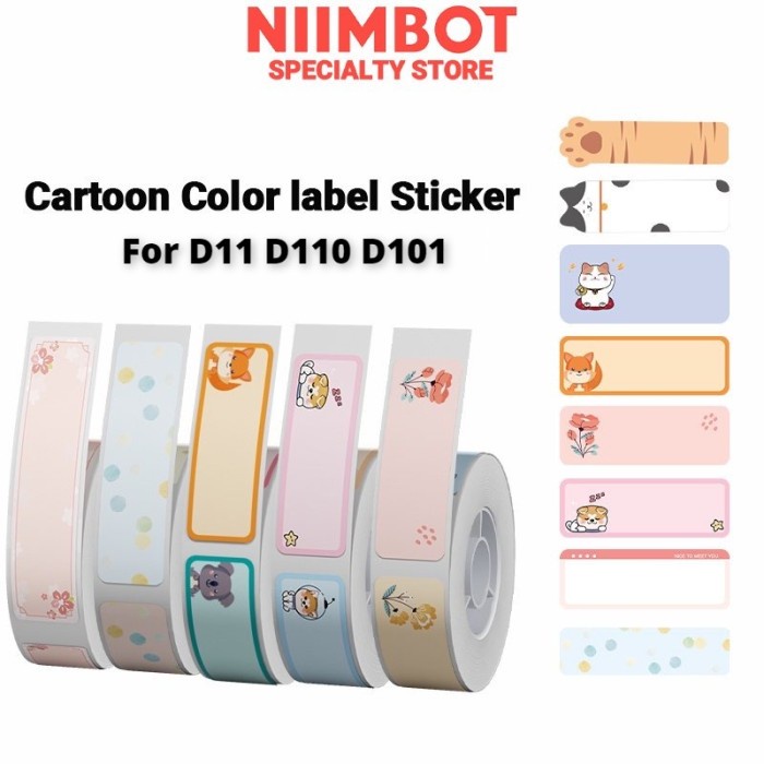 

Niimbot D11 D110 Color Printing Label Supermarket Waterproof