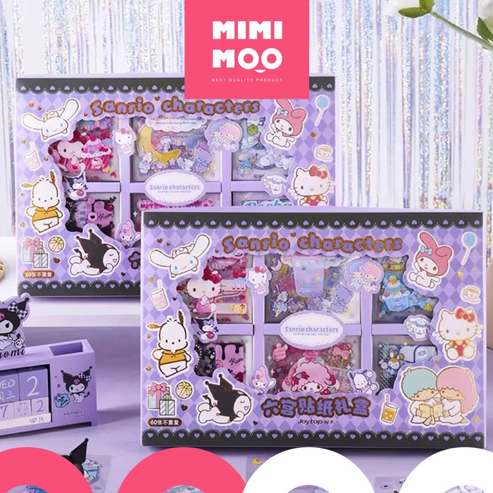

Mimimoo Sticker Gift Box Sticker Cangkir Tahan Air Sanrio Edition