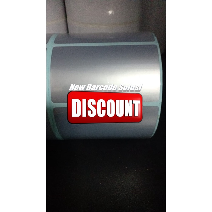 

Stiker Label Silvermate 70X40 70 X 40 Core 1 Inch Isi 1000 Pcs