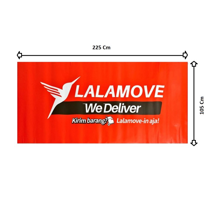 

Stiker Lalamove 225 X 105 Cm For Van Mpv (Nf-246)