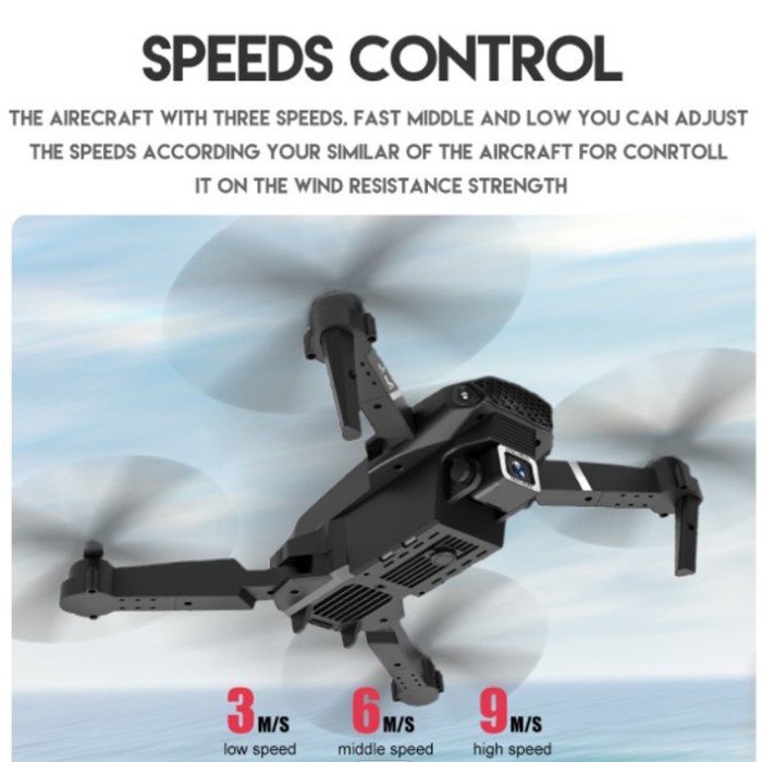 NEW SERIES RC DRONE E88 4K CAMERA DRONE KAMERA E88 PRO DUAL CAMERA MINI DRONE ORIGINAL