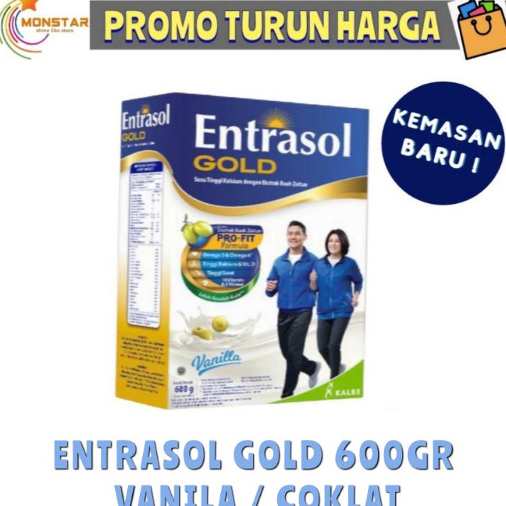

CKRY5149 XC26619 Susu Entrasol Gold 600gr Coklat vanila