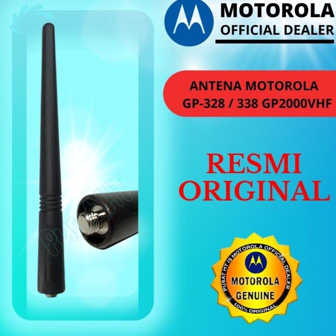 ANTENA HT MOTOROLA GP-328 / GP-338 / GP-2000 VHF PMAD4015A ORI RESMI
