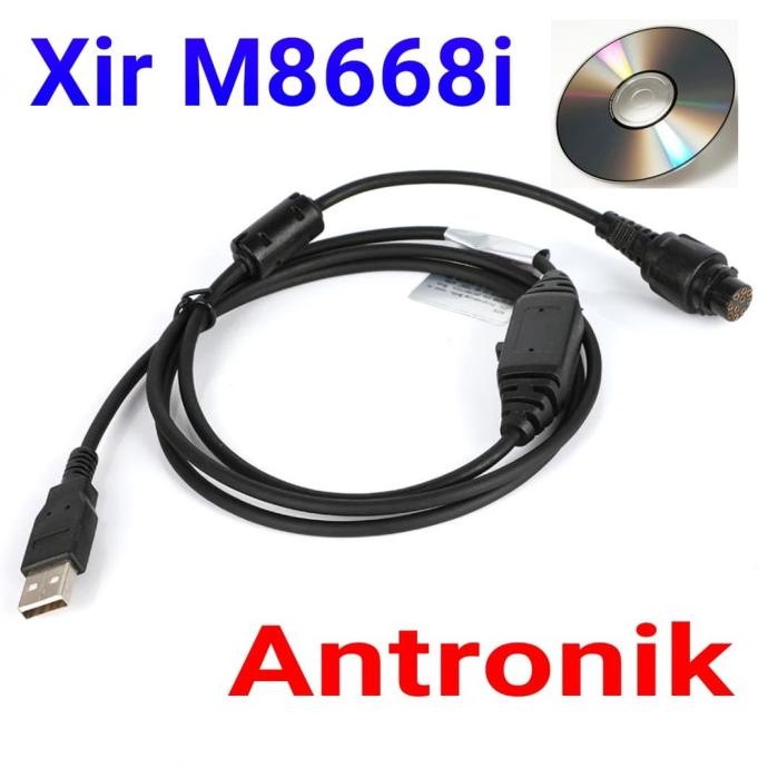 Kabel program rig xir M8668i kabel data Motorola baru XirM8668i