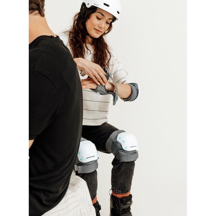 Terlaku.. Deker OXELO SEPATU RODA DEWASA 3 BAGIAN FIT500 ✧