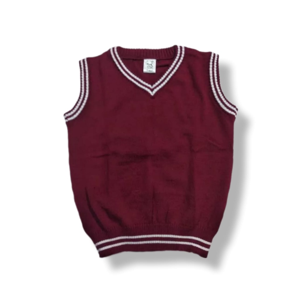 rompi anak / rompi rajut anak/rompi sekolah TK SD (2-12thn)