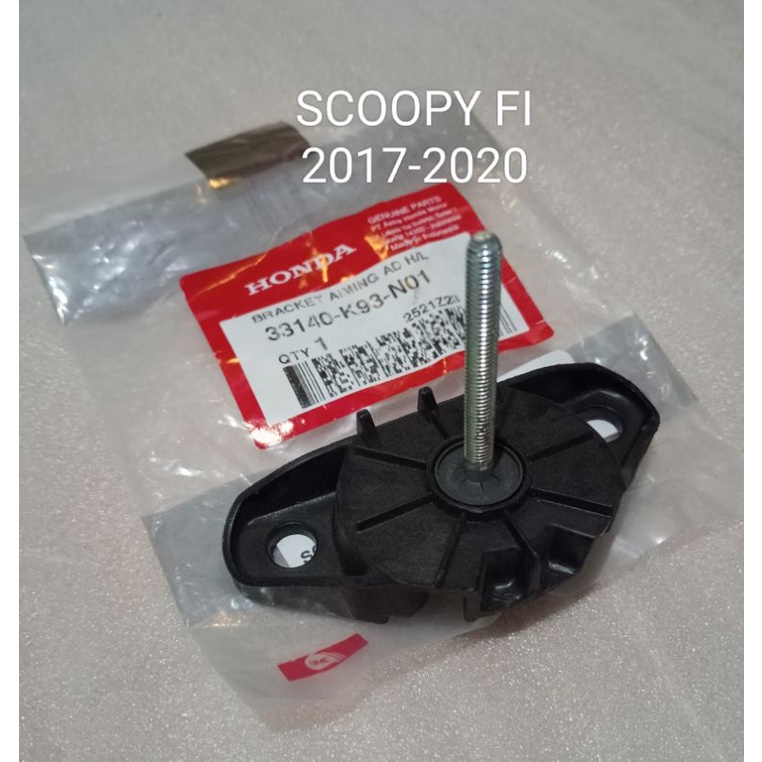 33140-K93-N01 BAUT SETELAN LAMPU SCOPY FI ESP ORI AHM