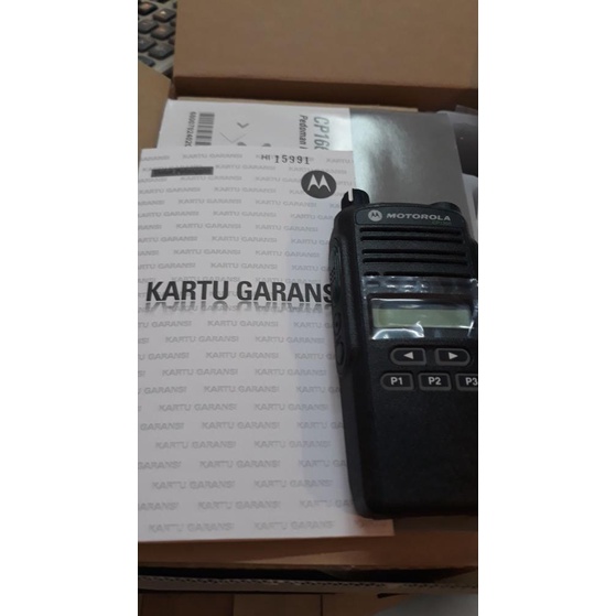 HT MOTOROLA CP 1300 VHF/UHF BERGARANSI