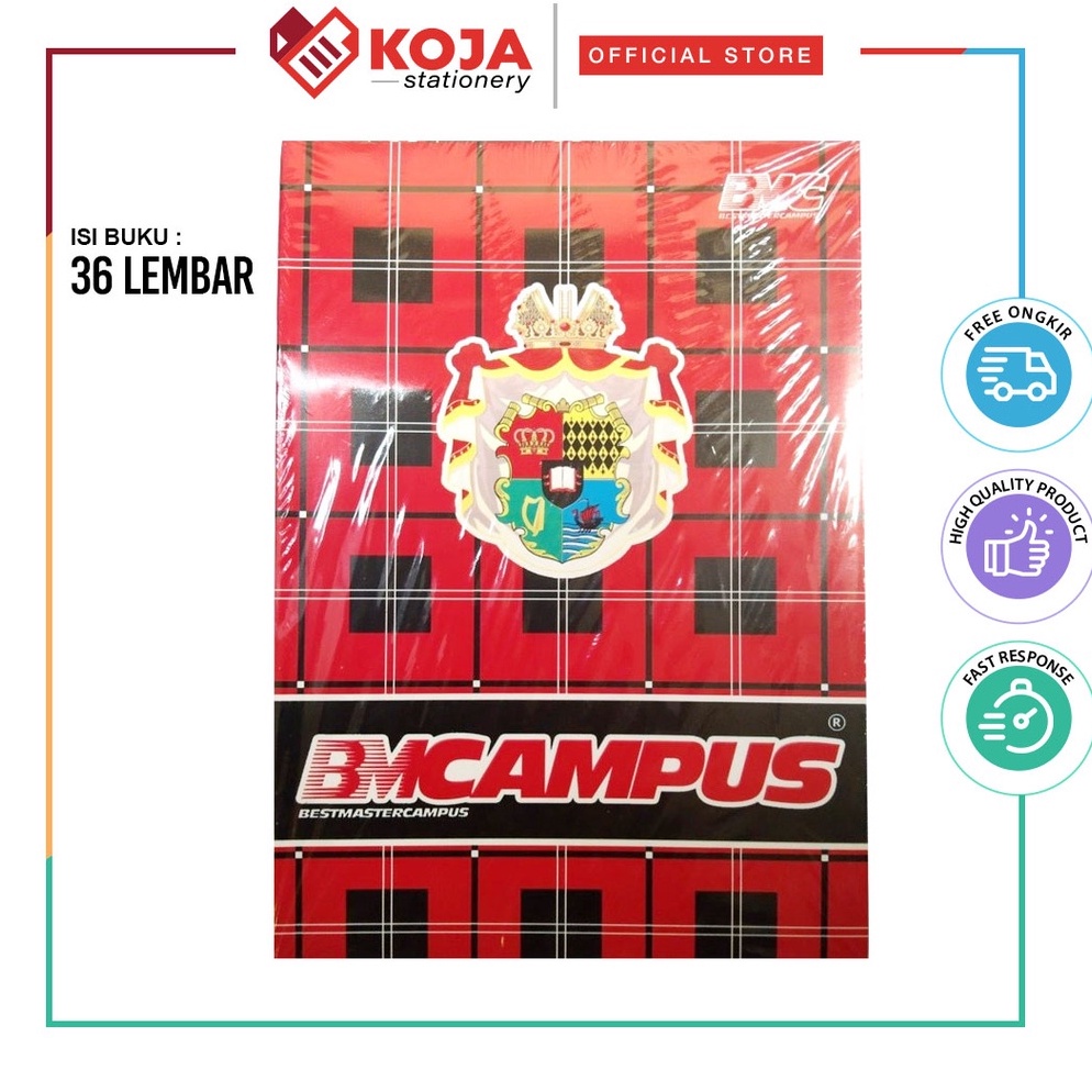

Dijual murah Buku tulis BMC CAMPUS 36 lembar FTV
