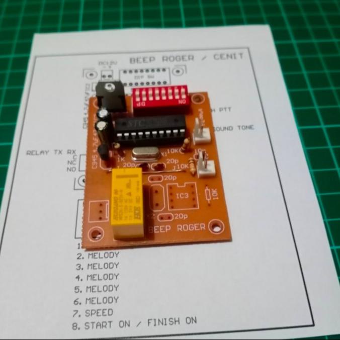 ani id roger beep 120 nada ht rig dtmf cb repeater rpu motorola alinco