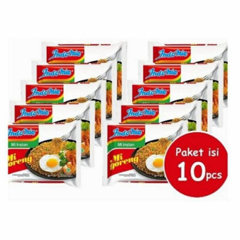 

(10bungkus) Indomie goreng spesial original 85gr !!!