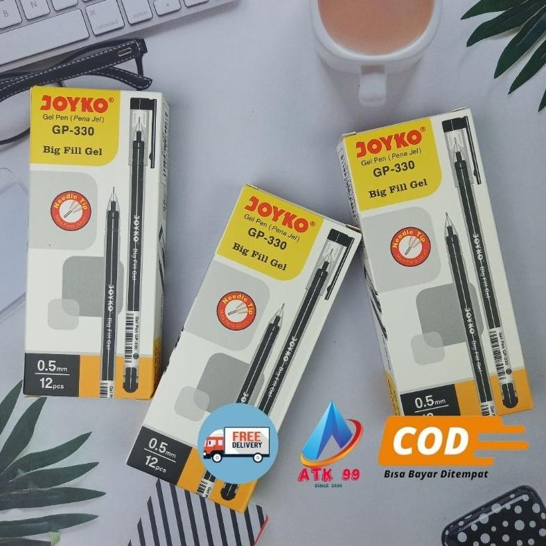 

Diskon Gp-330/Pulpen Joyko/Pulpen Gel/Gel Pen Ink/Pena Gel/Pulpen Hitam