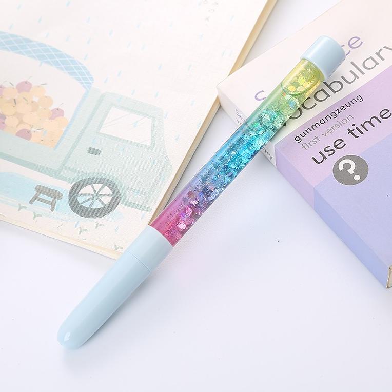 

Belanja 1 Lusin ( 12 Biji ) Pulpen Gel Glitter Polos Lucu Imut / Bolpen Gel Karakter Qq139 Kkt