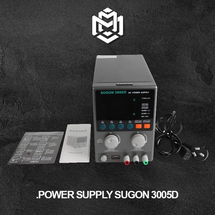 Power Supply SUGON 3005D Digital Adjustable 30V 5A DC PENGHANCUR SHORT