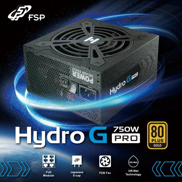 FSP Power Supply Hydro G Pro 750W 80+ Gold Modular