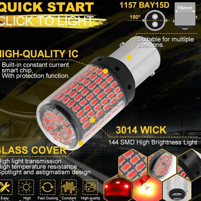 SALE Bohlam Rem Lampu LED 1157 Bayonet Putar Mobil Ertiga APV Swift Wagon R