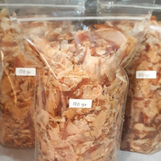 

KNSV5607 COD KATSUOBUSHI / CAKALANG SERUT ECER 100gr