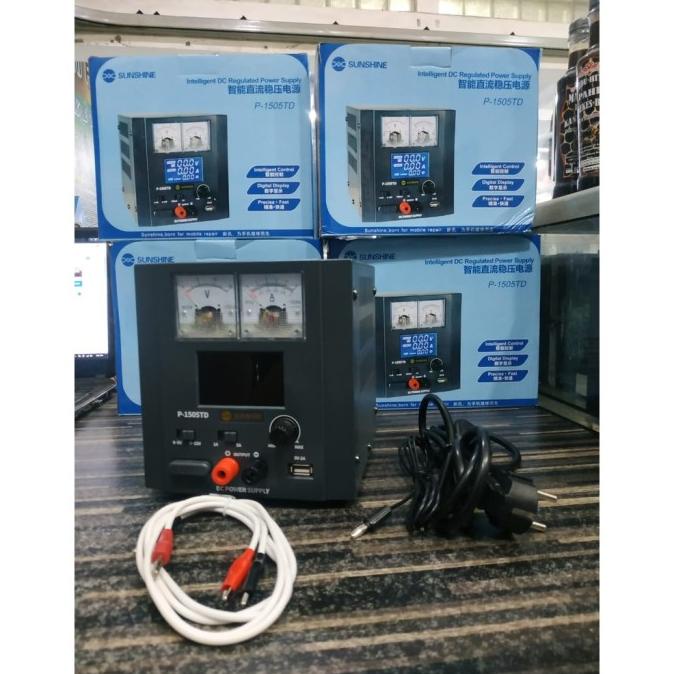 P-1505TD/Power Supply Handphone Merk Sunshine Type P-1505TD(Digital) 5