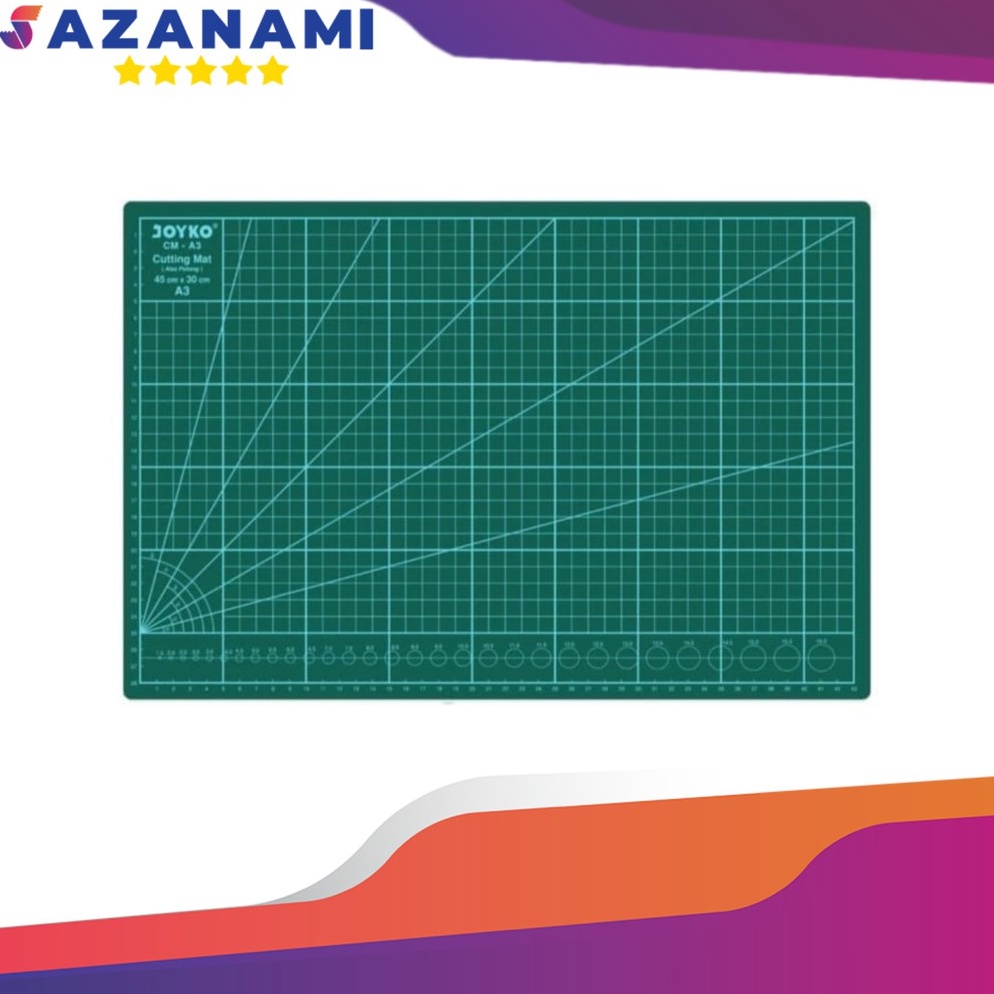 

✸Ready✱ JOYKO CUTTING MAT A3 ALAS POTONG 45CM X 30CM A99 ➞