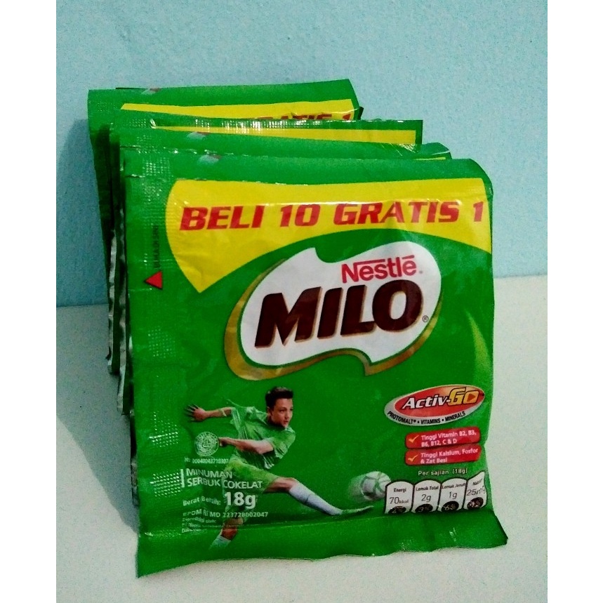 

LWHC9682 Dijamin Ori MILO SACHET KEMASAN 28 GRAM ISI 10 PCS PALING MURAH