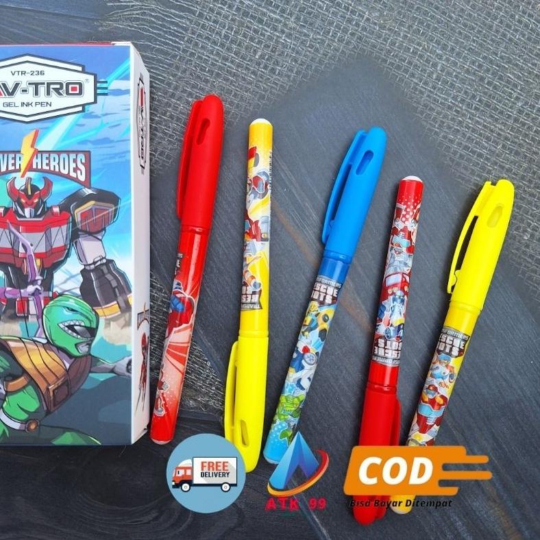 

Terlaris Vtr -Transformers/Pulpen Gel/Pena/Gel Ink Pen/Pulpen Murah/Bolpoin