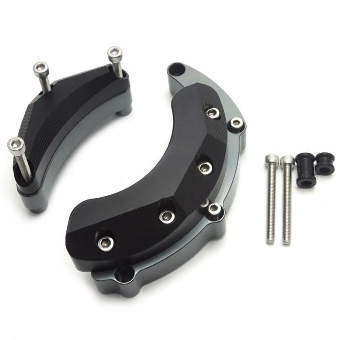 Cover Pelindung Mesin Motor Bahan Titanium Untuk Yamaha Mt09 Tracer Fj