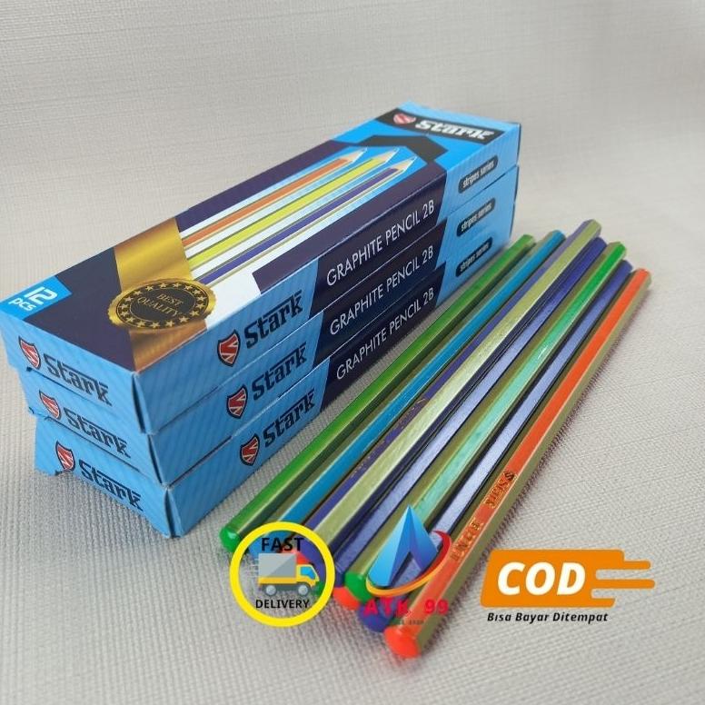 

Promo Pensil Graphite 2B/Pencils 2B For Computer/Alat Tulis/Menggambar/Pensil Kayu