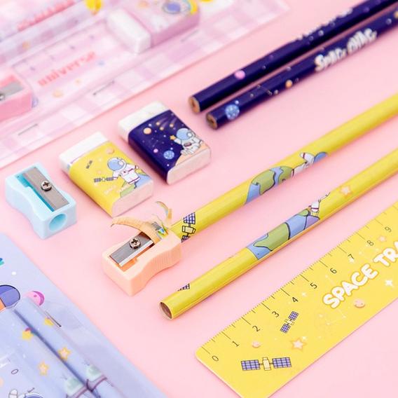 

Terbaru Paket Alat Tulis 5 In 1 / Alat Tulis Set 5 In 1 / Stationery Set Bs Ktl
