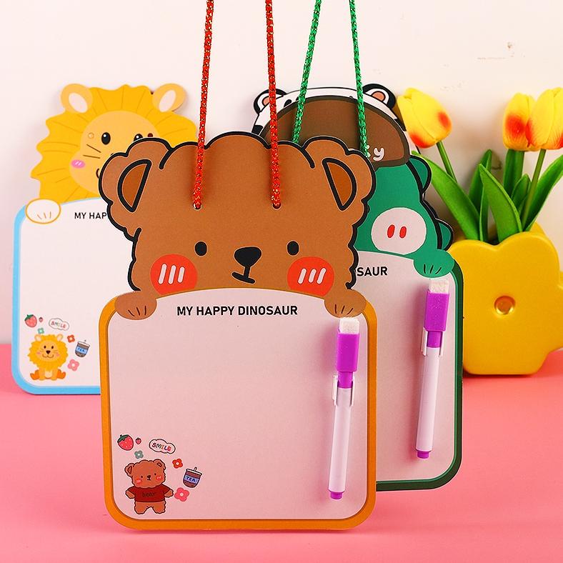 

Murah Papan Tulis Anak Karakter Lucu / Whiteboard Mini Animal / Papan Tulis Anak Bs Vyp
