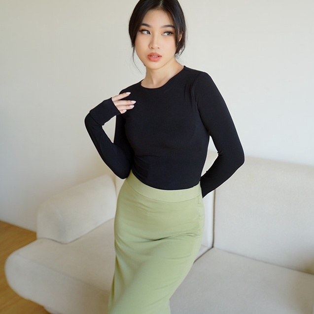 ✱TERMURAH✱ NZINGA YUNSEO Bodysuit | Bodysuit Wanita lengan panjang