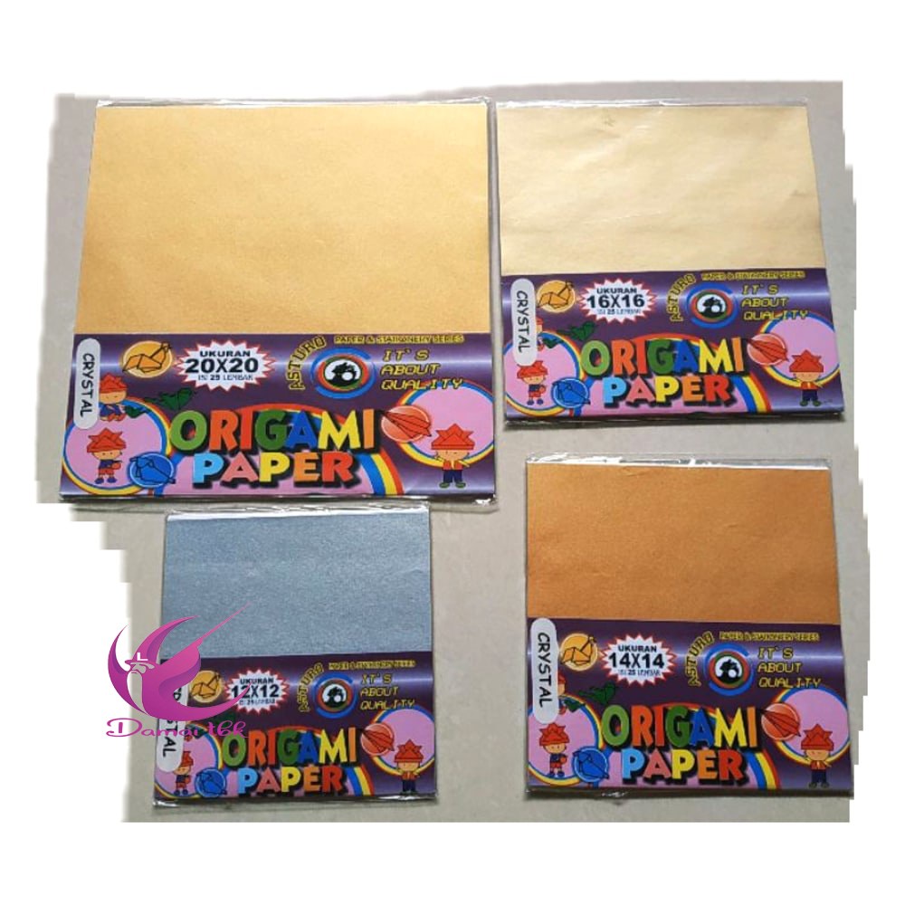 

Kertas Lipat Origami Asturo Crystal