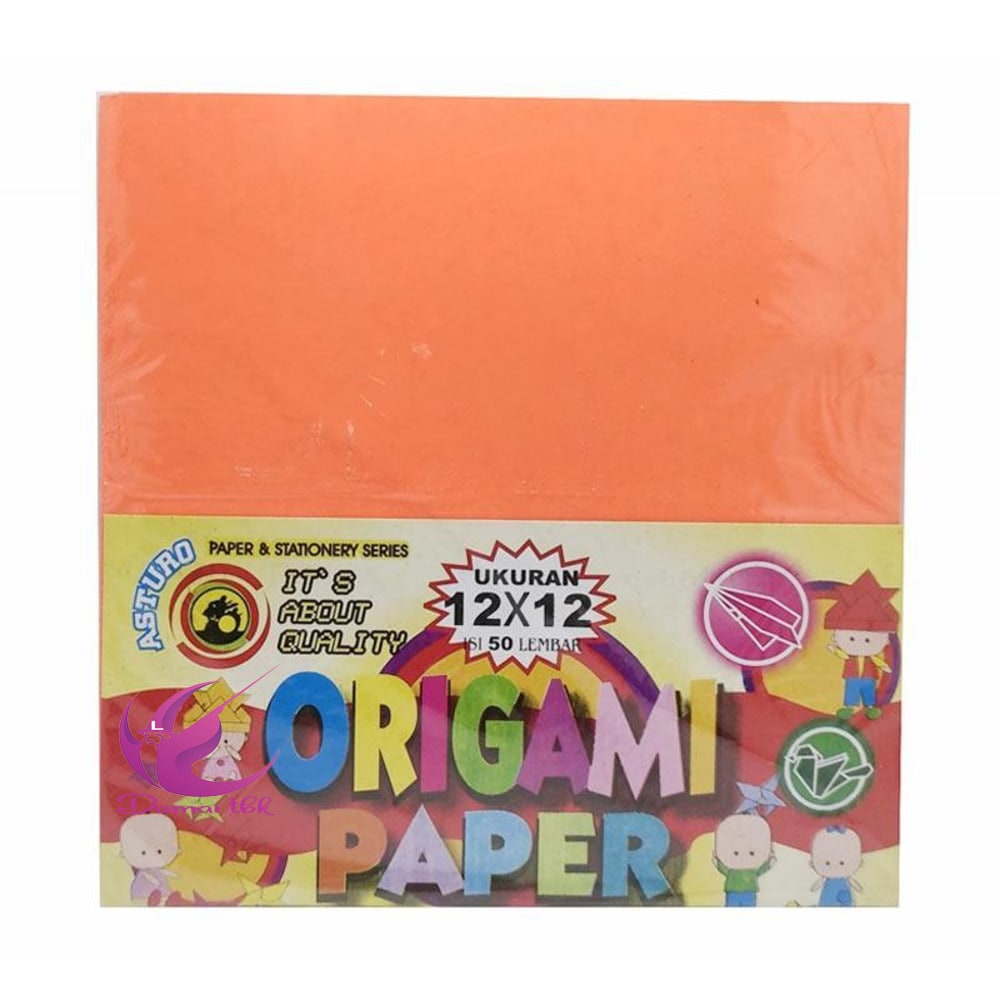 

Kertas Lipat Origami Paper 12x12 - Asturo 50 Lembar