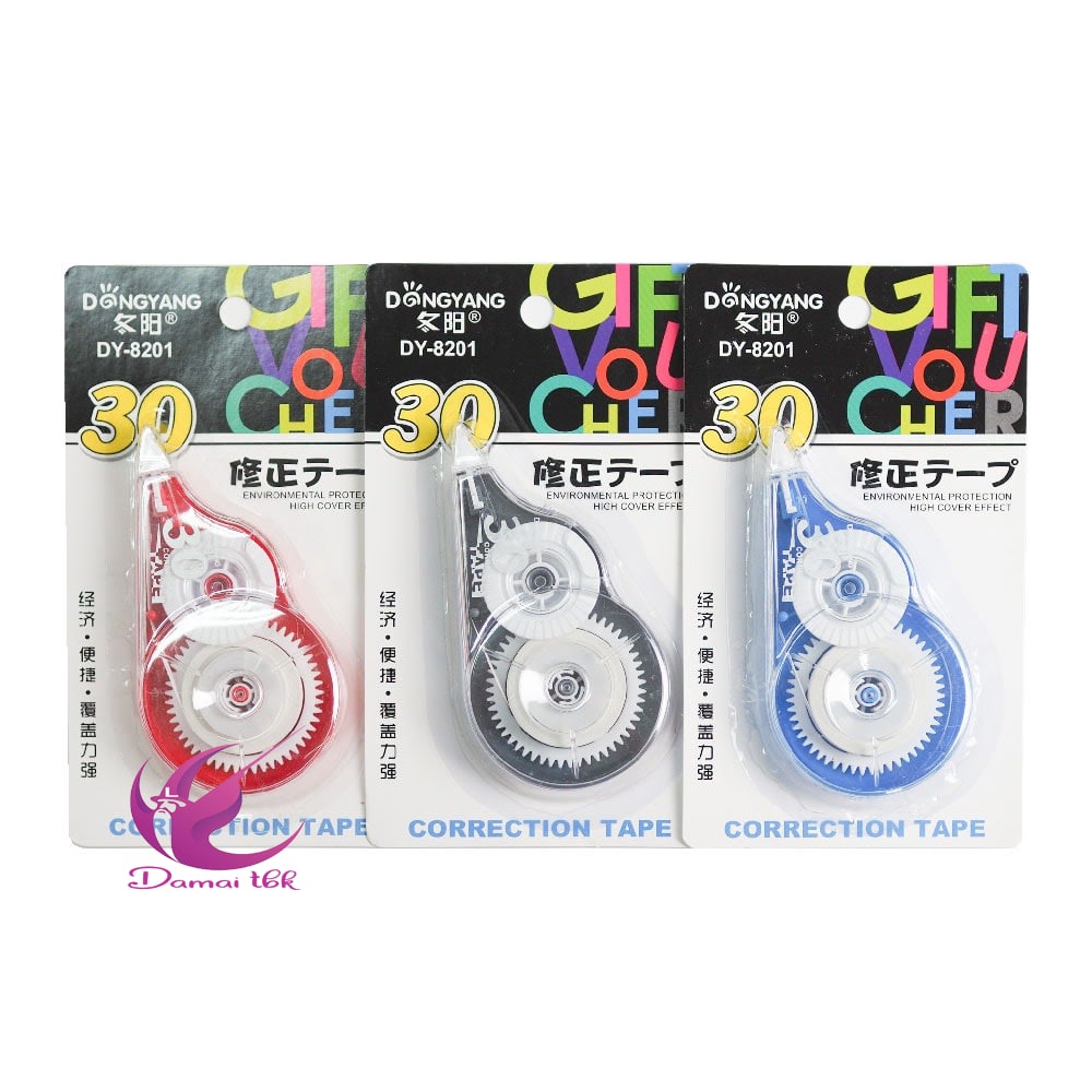 

Correction tape / tip x roll panjang / tipe x pita / DONGYANG DY-8201