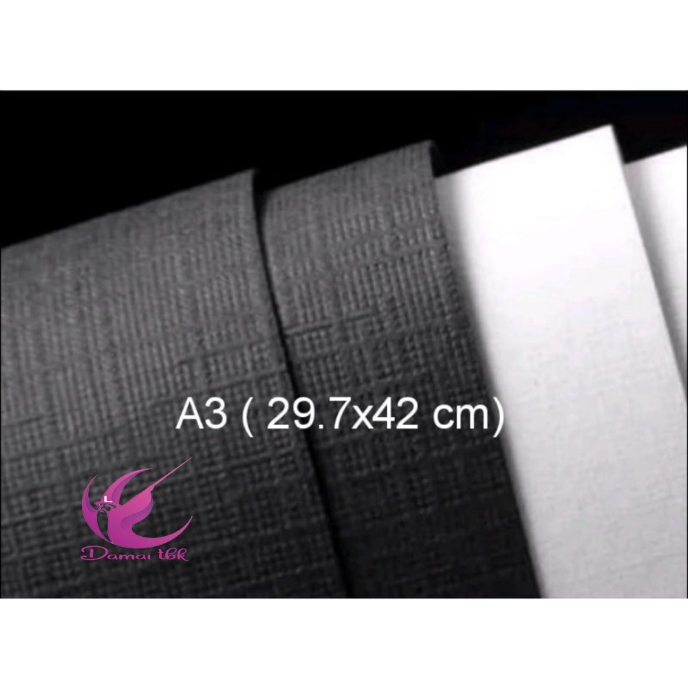

kertas Linen 200gsm A3 isi 10 lembar