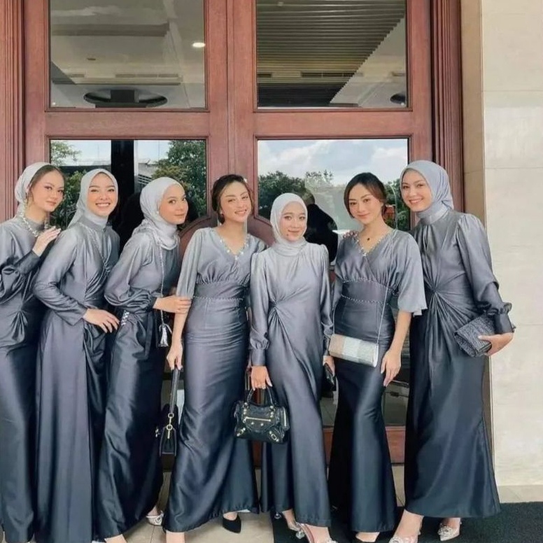 HOT SALE kain silk gradasi | kain 2 warna | silk gradasi | harga per 0.5 m | bridesmaid